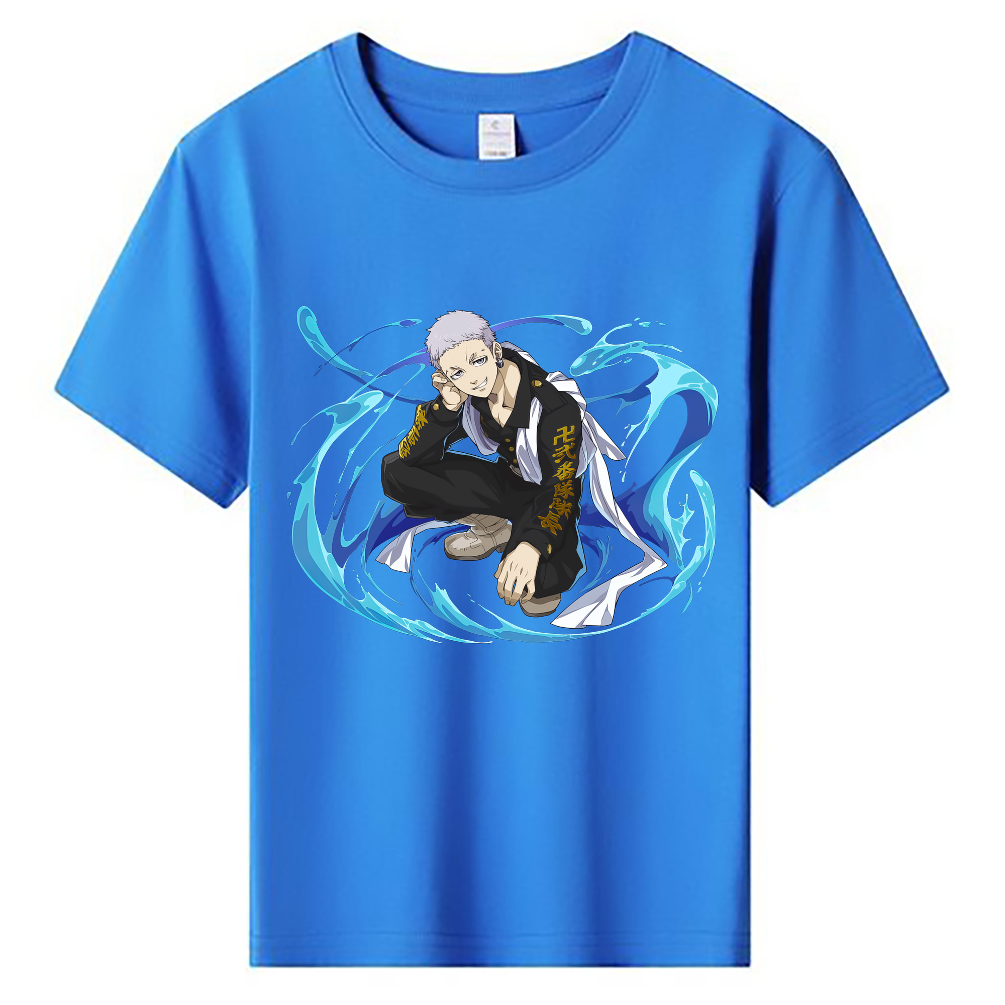 （画像用） 東京リベンジャーズ Tokyo Revengers 綿100％キッズTシャツ（フロントプリント）